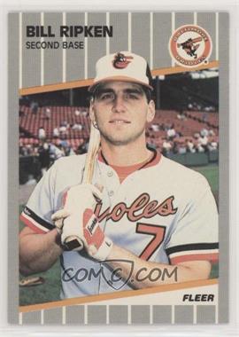 1989 Fleer - [Base] #616.5 - Billy Ripken (Black Box on Bat Knob)