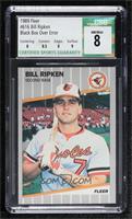 Billy Ripken (Black Box on Bat Knob) [CSG 8 NM/Mint]