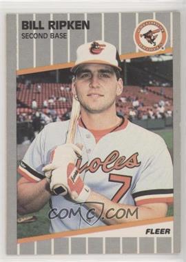 1989 Fleer - [Base] #616.5 - Billy Ripken (Black Box on Bat Knob)