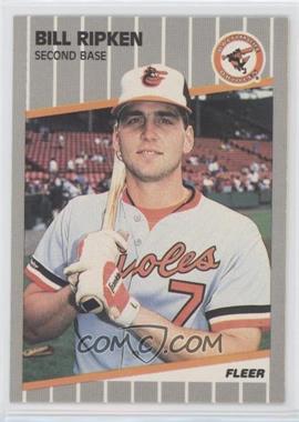 1989 Fleer - [Base] #616.5 - Billy Ripken (Black Box on Bat Knob)