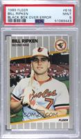 Billy Ripken (Black Box on Bat Knob) [PSA 9 MINT]