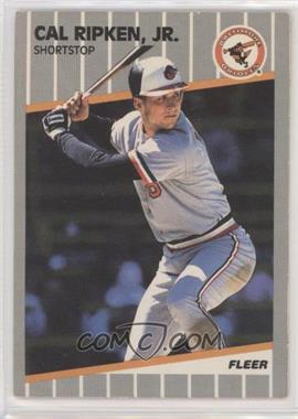 1989 Fleer - [Base] #617 - Cal Ripken Jr. [EX to NM]