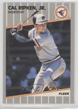 1989 Fleer - [Base] #617 - Cal Ripken Jr. [EX to NM]