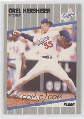 1989 Fleer - [Base] #62 - Orel Hershiser