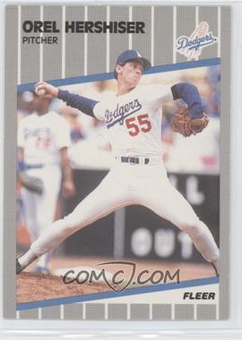 1989 Fleer - [Base] #62 - Orel Hershiser