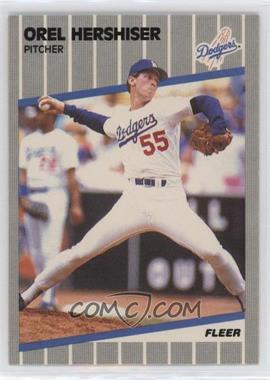 1989 Fleer - [Base] #62 - Orel Hershiser