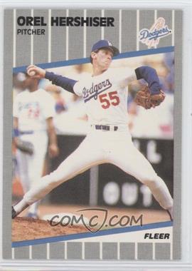 1989 Fleer - [Base] #62 - Orel Hershiser