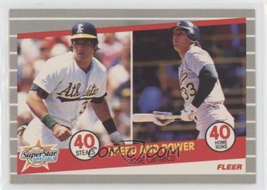 1989 Fleer - [Base] #628 - Jose Canseco