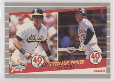 1989 Fleer - [Base] #628 - Jose Canseco