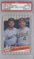 Super Star Specials - Wade Boggs, Carney Lansford [PSA 10 GEM MT]