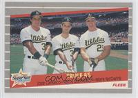 Super Star Specials - Jose Canseco, Terry Steinbach, Mark McGwire