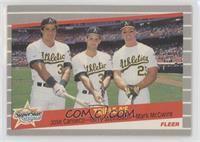 Super Star Specials - Jose Canseco, Terry Steinbach, Mark McGwire [EX to&n…