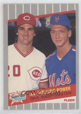 1989 Fleer - [Base] #636 - Super Star Specials - Danny Jackson, David Cone