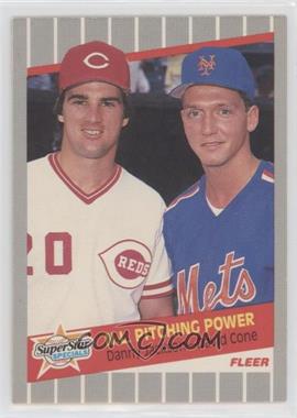 1989 Fleer - [Base] #636 - Super Star Specials - Danny Jackson, David Cone