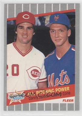 1989 Fleer - [Base] #636 - Super Star Specials - Danny Jackson, David Cone