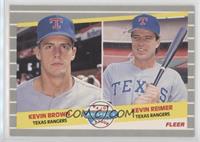 Major League Prospects - Kevin Brown, Kevin Reimer