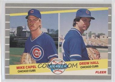 1989 Fleer - [Base] #643 - Major League Prospects - Mike Capel, Drew Hall