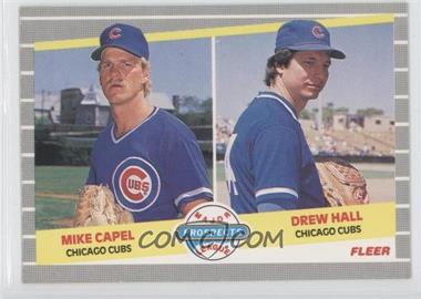 1989 Fleer - [Base] #643 - Major League Prospects - Mike Capel, Drew Hall