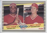 Major League Prospects - Lenny Harris, Marty Brown