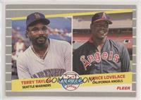 Major League Prospects - Terry Taylor, Vance Lovelace