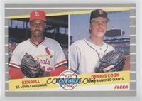 Major League Prospects -  Ken Hill, Dennis Cook