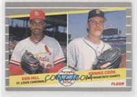 Major League Prospects -  Ken Hill, Dennis Cook [Noted]