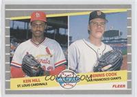 Major League Prospects -  Ken Hill, Dennis Cook