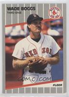 Wade Boggs (Black Mark on Back Next to Throws Right) [EX to NM]