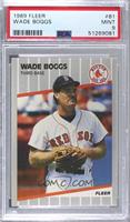 Wade Boggs (Black Mark on Back Next to Throws Right) [PSA 9 MINT]