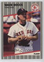 Wade Boggs (Black Mark on Back Next to Throws Right) [EX to NM]