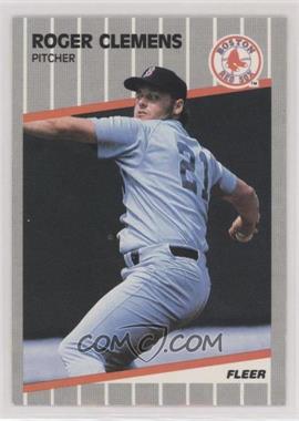 1989 Fleer - [Base] #85 - Roger Clemens [EX to NM]