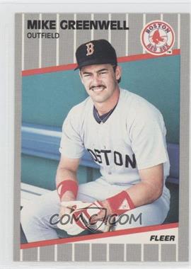 1989 Fleer - [Base] #90 - Mike Greenwell