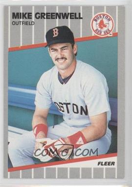 1989 Fleer - [Base] #90 - Mike Greenwell