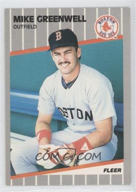 1989 Fleer - [Base] #90 - Mike Greenwell