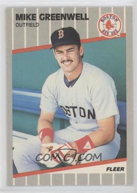 1989 Fleer - [Base] #90 - Mike Greenwell