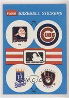 Atlanta Braves, Chicago Cubs Logo, Kansas City Royals (KC Royals), Milwaukee Br…