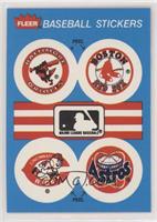 Baltimore Orioles Team, Boston Red Sox Team, Cincinati Reds Logo, Houston Astros