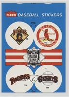 Pittsburgh Pirates Team, St. Louis Cardinals Team, San Diego Padres Team, San F…