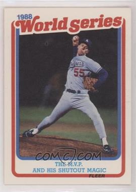 1989 Fleer - World Series #11 - Orel Hershiser