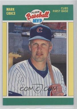 1989 Fleer Baseball MVP - Box Set [Base] #15 - Mark Grace