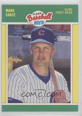 1989 Fleer Baseball MVP - Box Set [Base] #15 - Mark Grace