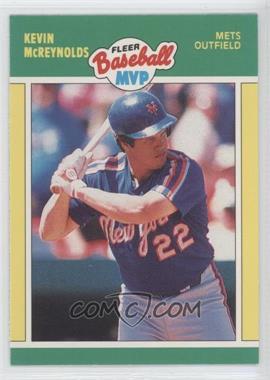 1989 Fleer Baseball MVP - Box Set [Base] #29 - Kevin McReynolds