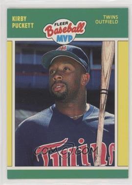 1989 Fleer Baseball MVP - Box Set [Base] #32 - Kirby Puckett