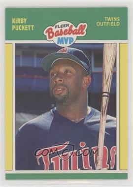 1989 Fleer Baseball MVP - Box Set [Base] #32 - Kirby Puckett