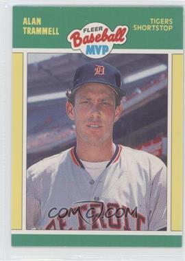 1989 Fleer Baseball MVP - Box Set [Base] #39 - Alan Trammell