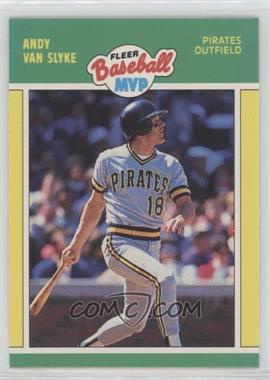 1989 Fleer Baseball MVP - Box Set [Base] #40 - Andy Van Slyke