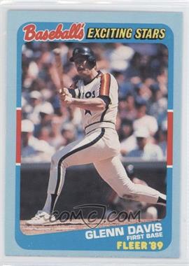 1989 Fleer Baseball's Exciting Stars - Box Set [Base] #10 - Glenn Davis