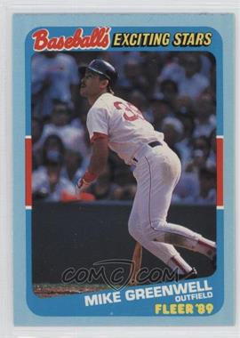 1989 Fleer Baseball's Exciting Stars - Box Set [Base] #18 - Mike Greenwell