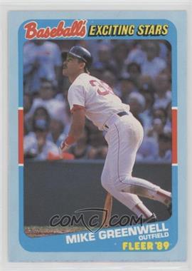 1989 Fleer Baseball's Exciting Stars - Box Set [Base] #18 - Mike Greenwell