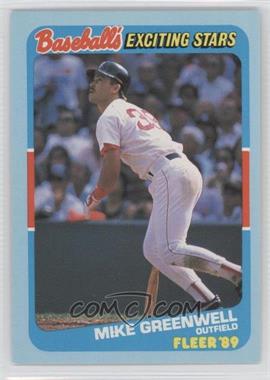 1989 Fleer Baseball's Exciting Stars - Box Set [Base] #18 - Mike Greenwell